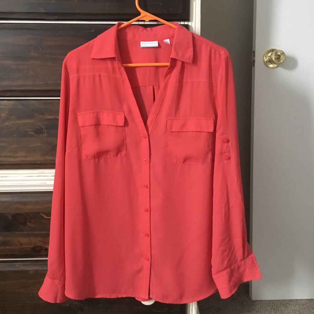 New York and co dress shirt